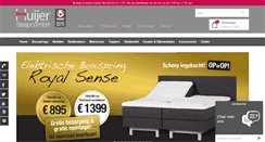 Desktop Screenshot of huijerslaapcomfort.nl