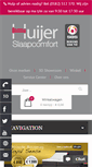 Mobile Screenshot of huijerslaapcomfort.nl